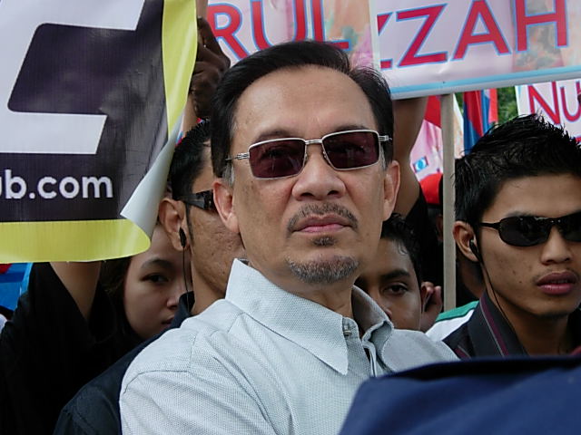 PKR de facto leader Datuk Seri Anwar Ibrahim. Photo by Jacqueline Ann Surin.
