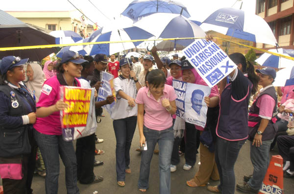 Ijok by-election. Photos by Danny Lim