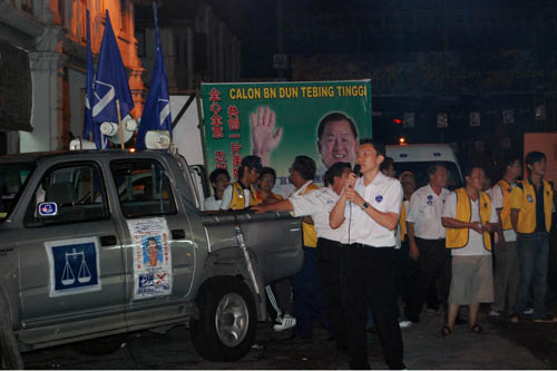 Liew at the ceramah. Photos by Cindy Tham.